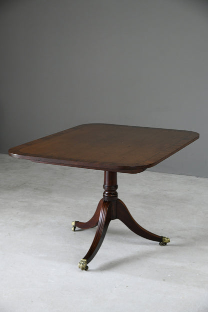 Mahogany Tilt Top Breakfast Table