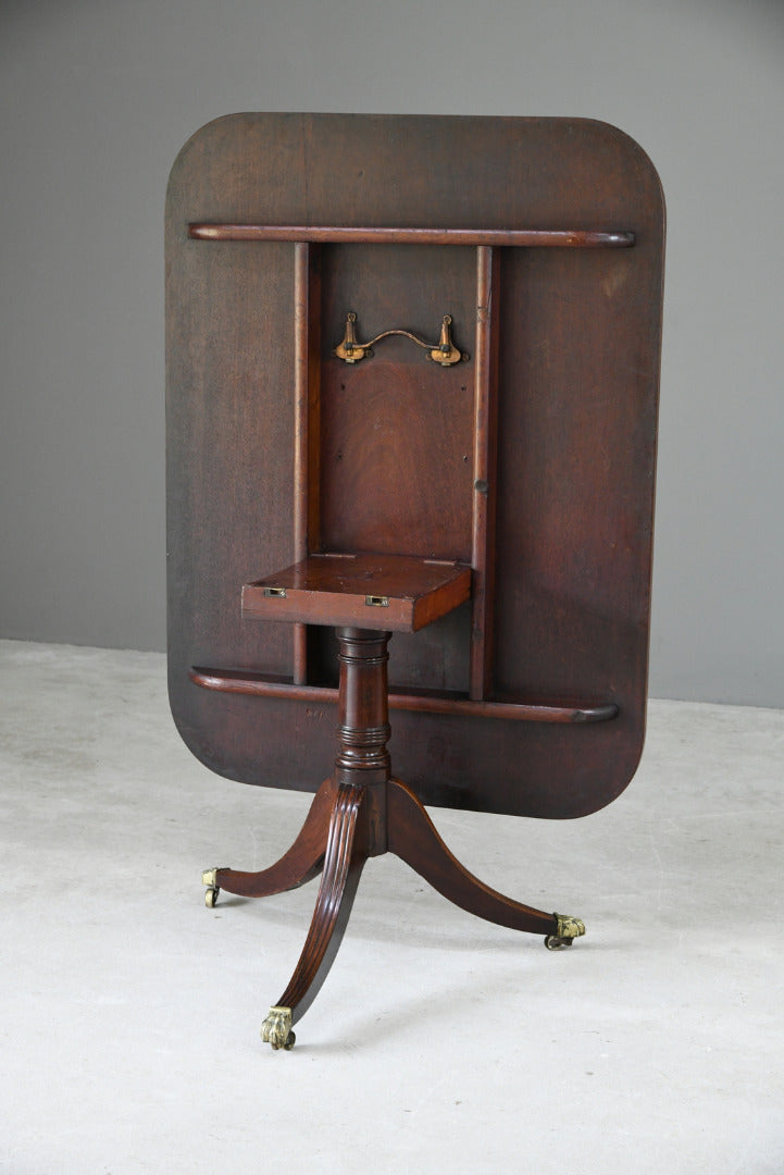 Mahogany Tilt Top Breakfast Table