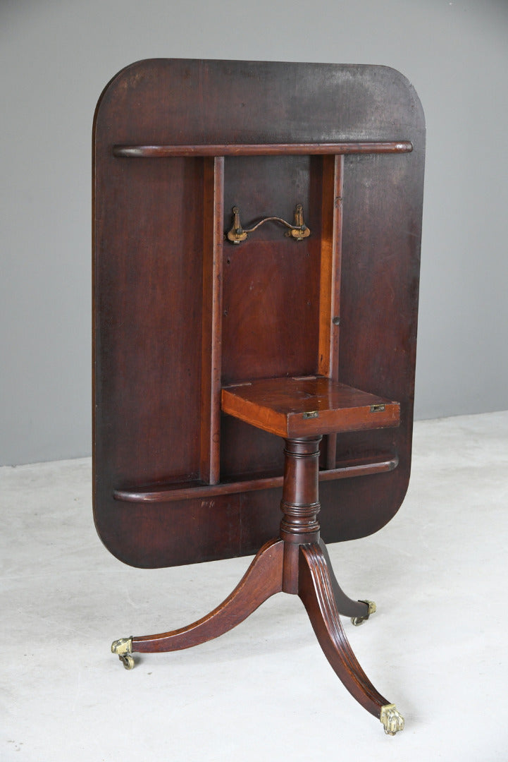 Mahogany Tilt Top Breakfast Table