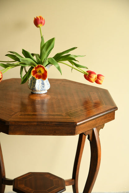 Edwardian Octagonal Centre Table