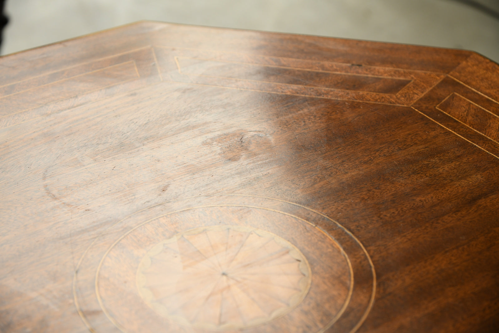 Edwardian Octagonal Centre Table