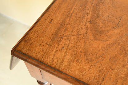 Antique Victorian Mahogany Side Table