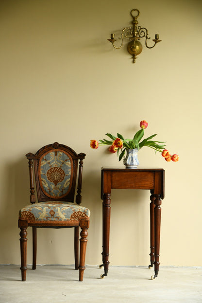 Antique Victorian Mahogany Side Table