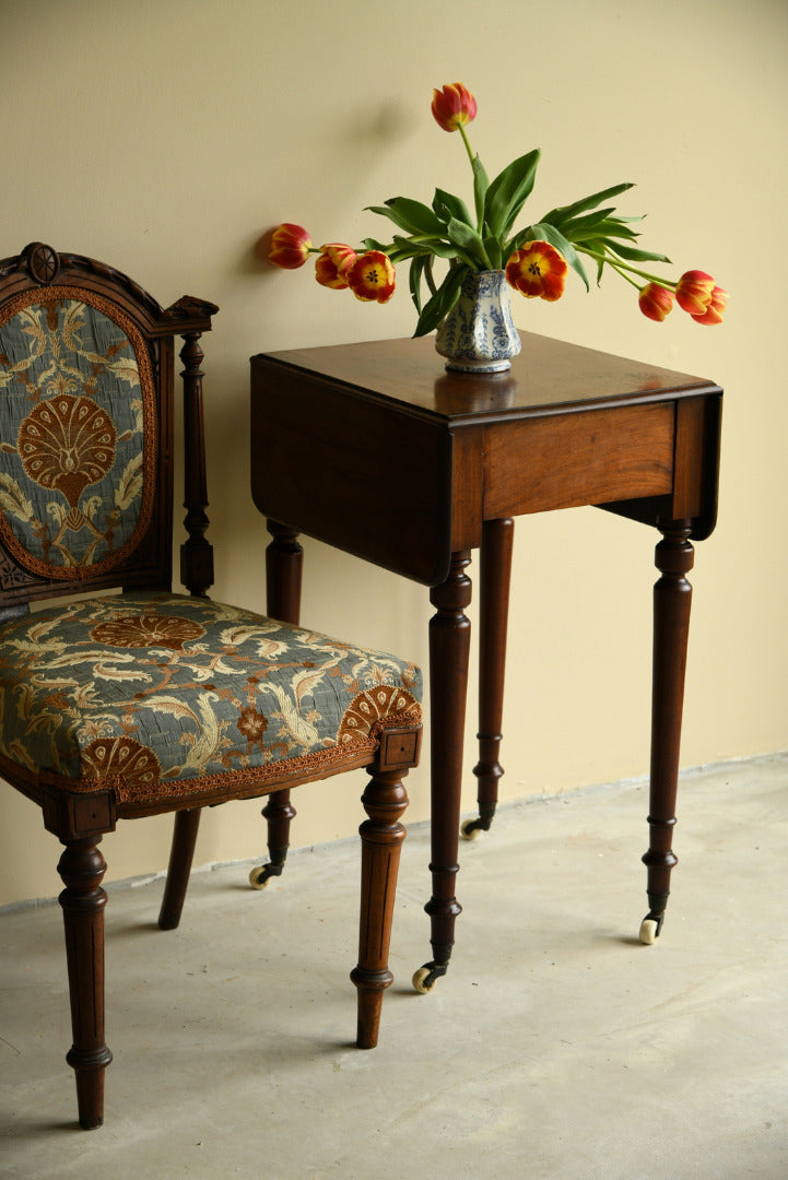 Antique Victorian Mahogany Side Table