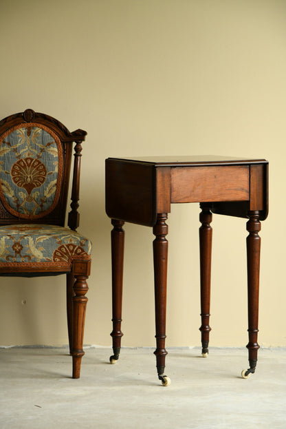 Antique Victorian Mahogany Side Table