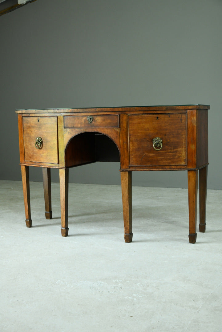 Antique Bow Front Sideboard