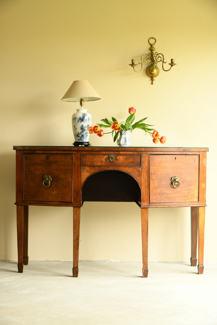 Antique Bow Front Sideboard