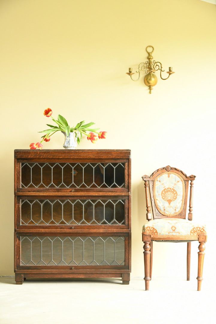 Globe Wernicke Lead Glazed Sectional Bookcase