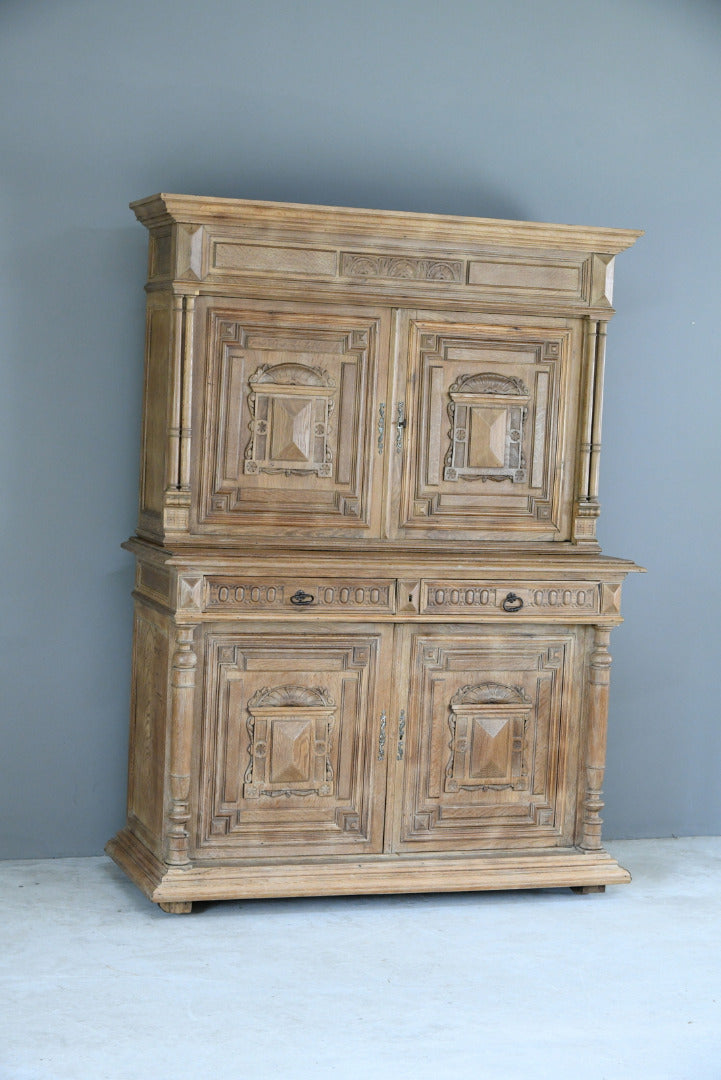 Large Continental Oak Dresser