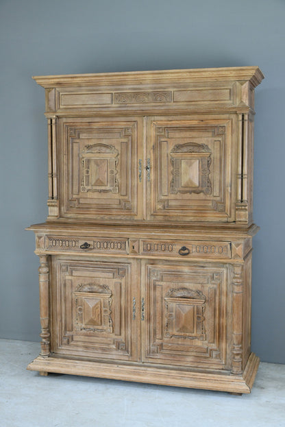 Large Continental Oak Dresser