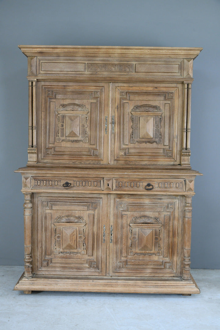 Large Continental Oak Dresser