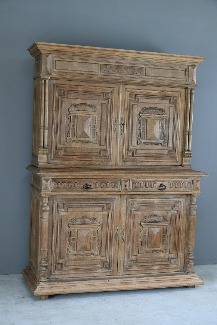 Large Continental Oak Dresser