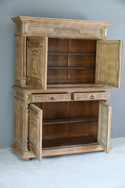 Large Continental Oak Dresser