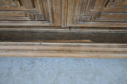 Large Continental Oak Dresser