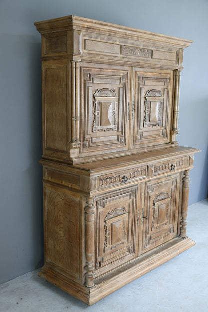 Large Continental Oak Dresser