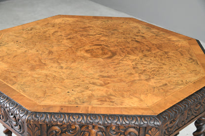 Victorian Octagonal Centre Table