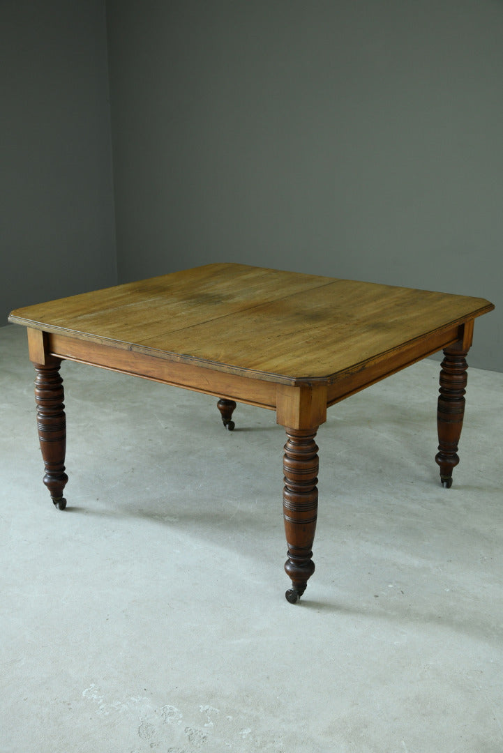 Mahogany Square Dining Table