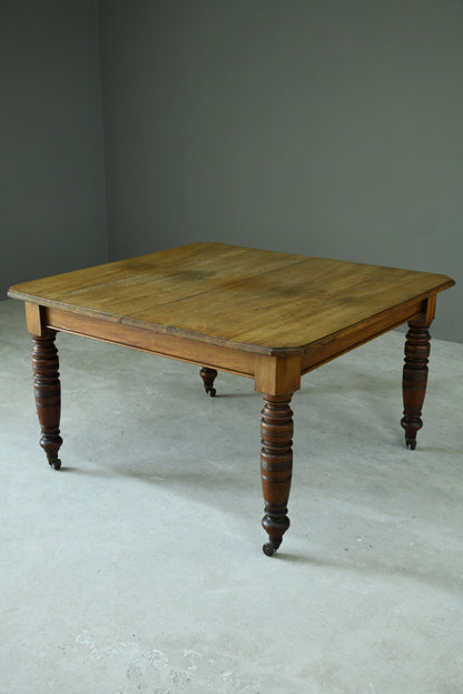 Mahogany Square Dining Table