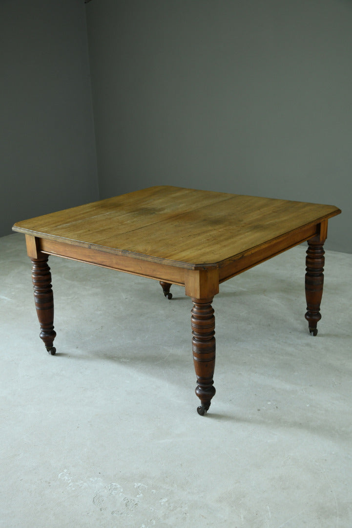 Mahogany Square Dining Table