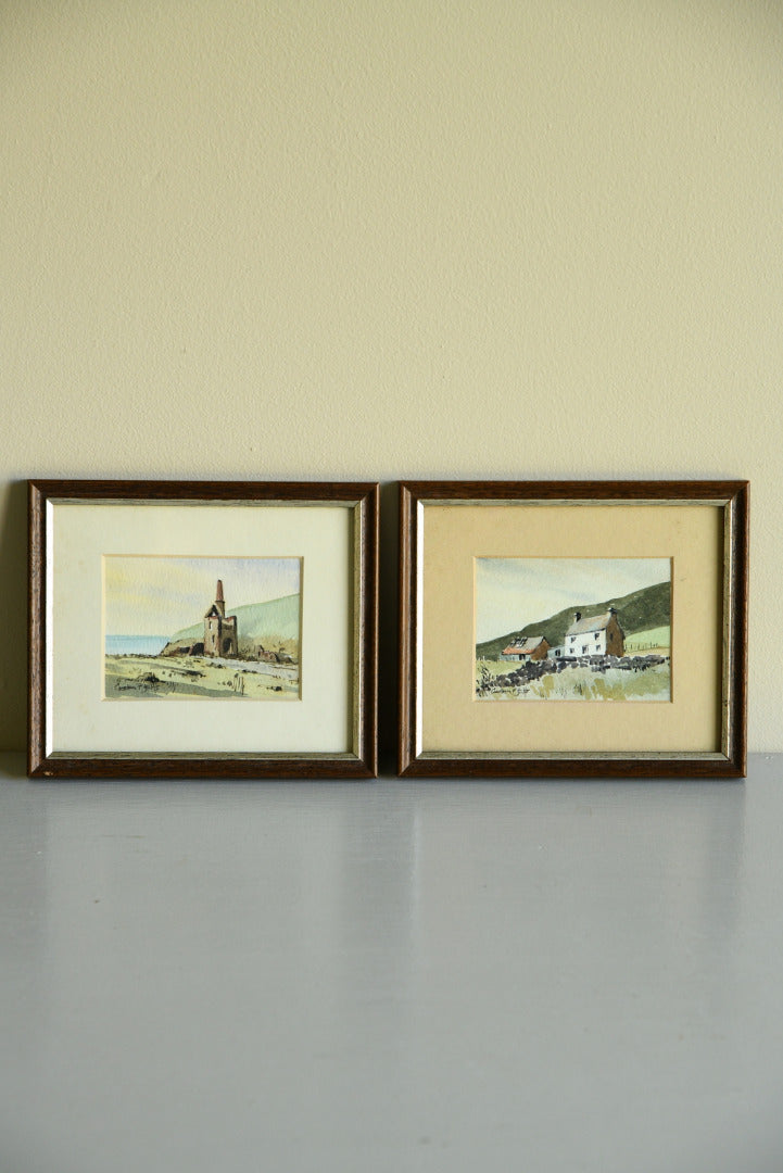 Pair of Cornish Watercolours