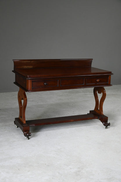 Victorian Mahogany Stained Pine Side Table