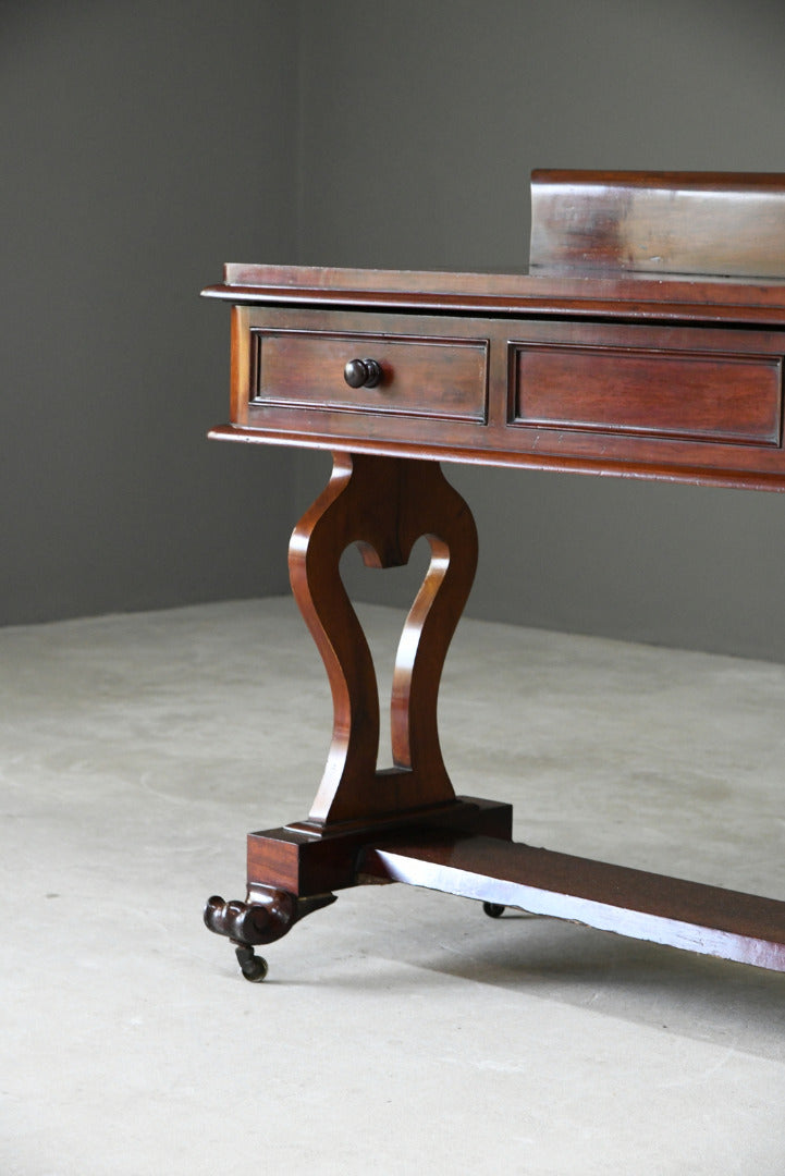 Victorian Mahogany Stained Pine Side Table