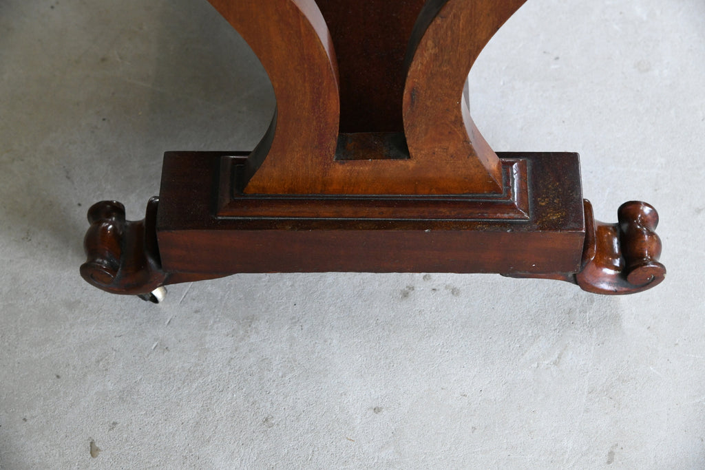 Victorian Mahogany Stained Pine Side Table