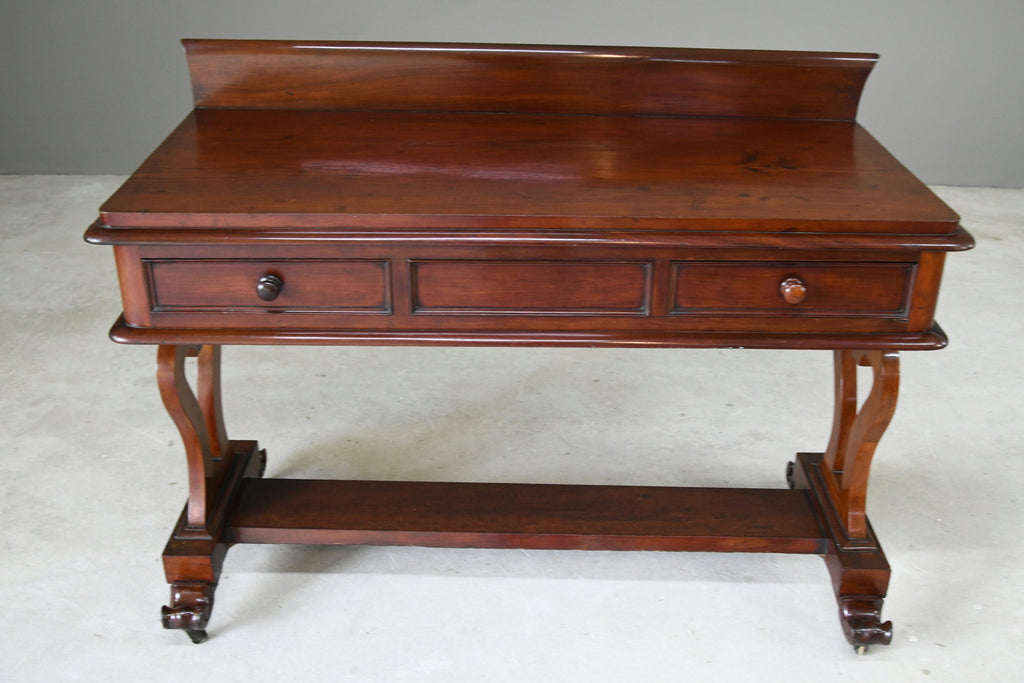 Victorian Mahogany Stained Pine Side Table