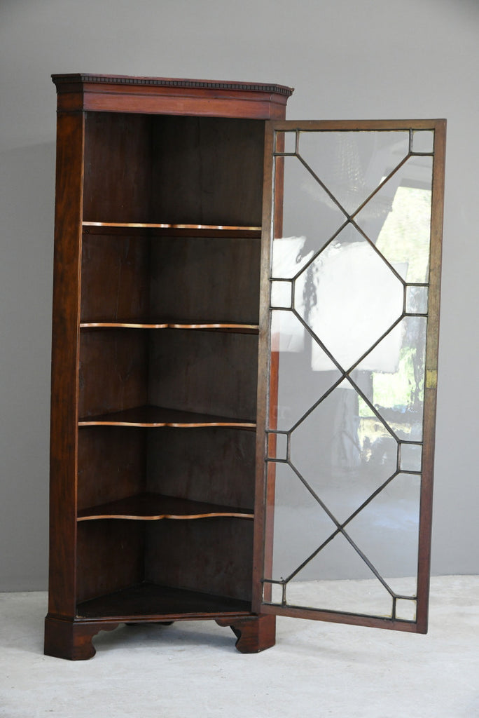 Antique Mahogany Astragal Glazed Cabinet