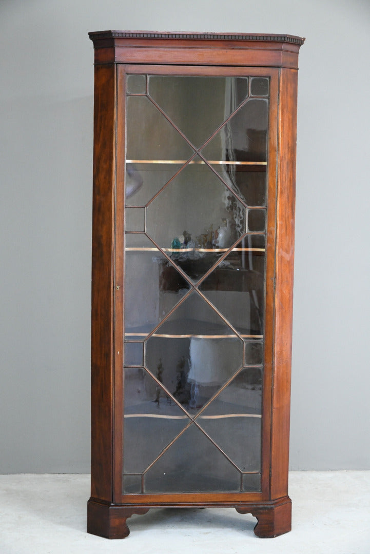 Antique Mahogany Astragal Glazed Cabinet