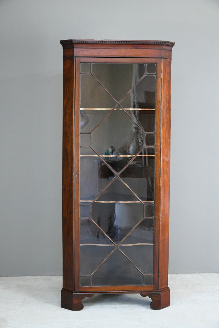 Antique Mahogany Astragal Glazed Cabinet