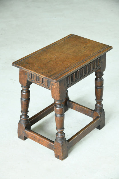 Oak Joint Stool