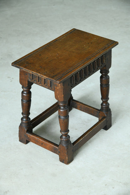 Oak Joint Stool