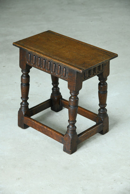 Oak Joint Stool