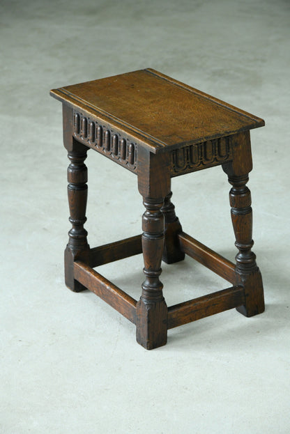 Oak Joint Stool