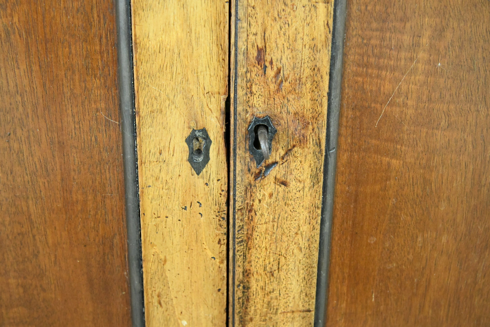 Antique Mahogany Glazed Cabinet