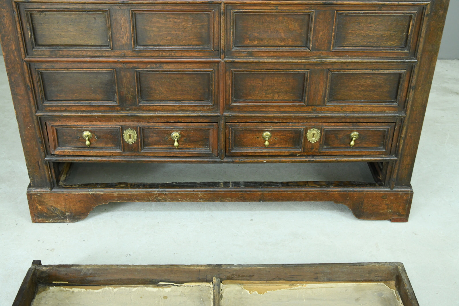 18th Century Oak Mule Chest