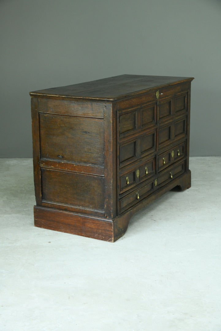 18th Century Oak Mule Chest