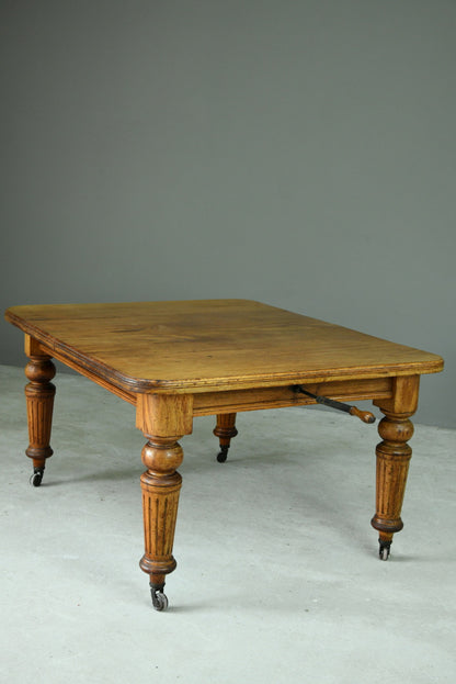 Victorian Mahogany Extending Dining Table