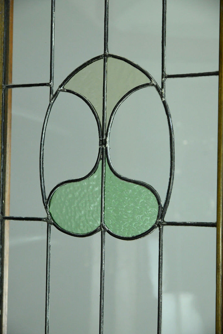 Antique Walnut Edwardian Glazed Bookcase