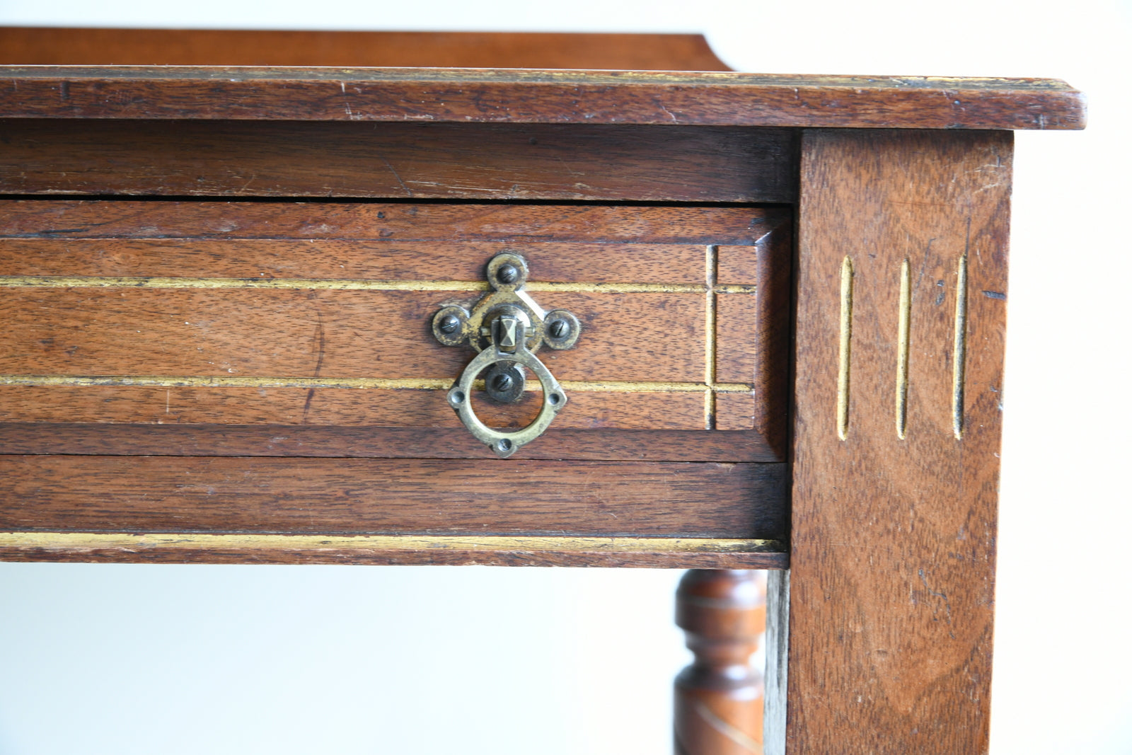 Victorian Maple of London Writing Table