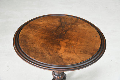 Victorian Walnut Occasional Table