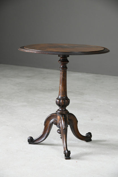 Victorian Walnut Occasional Table