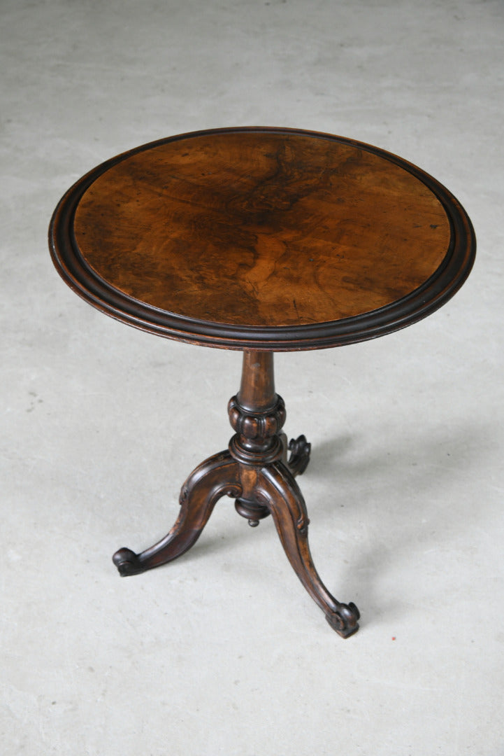 Victorian Walnut Occasional Table