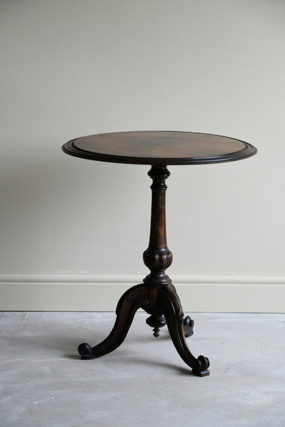 Victorian Walnut Occasional Table