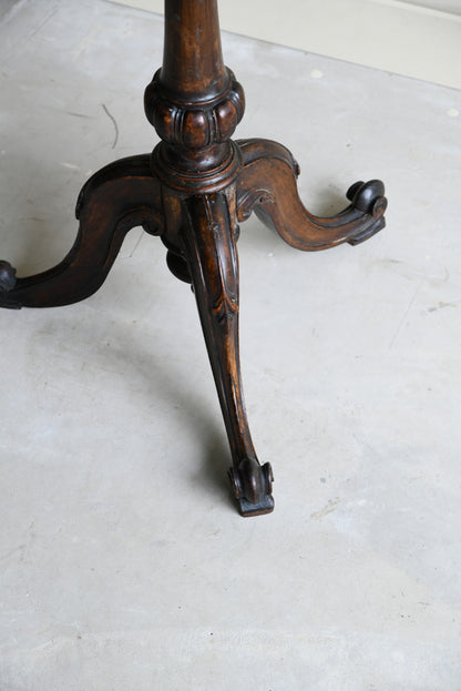 Victorian Walnut Occasional Table