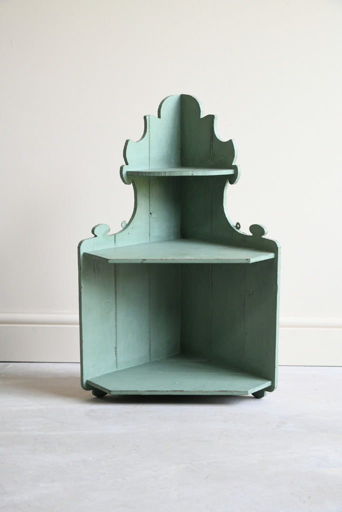 Green Painted Wall Cabinet