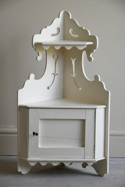 White Painted Wall Cabinet