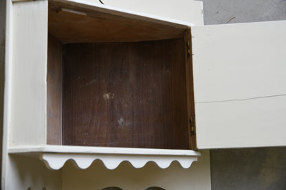 White Painted Wall Cabinet