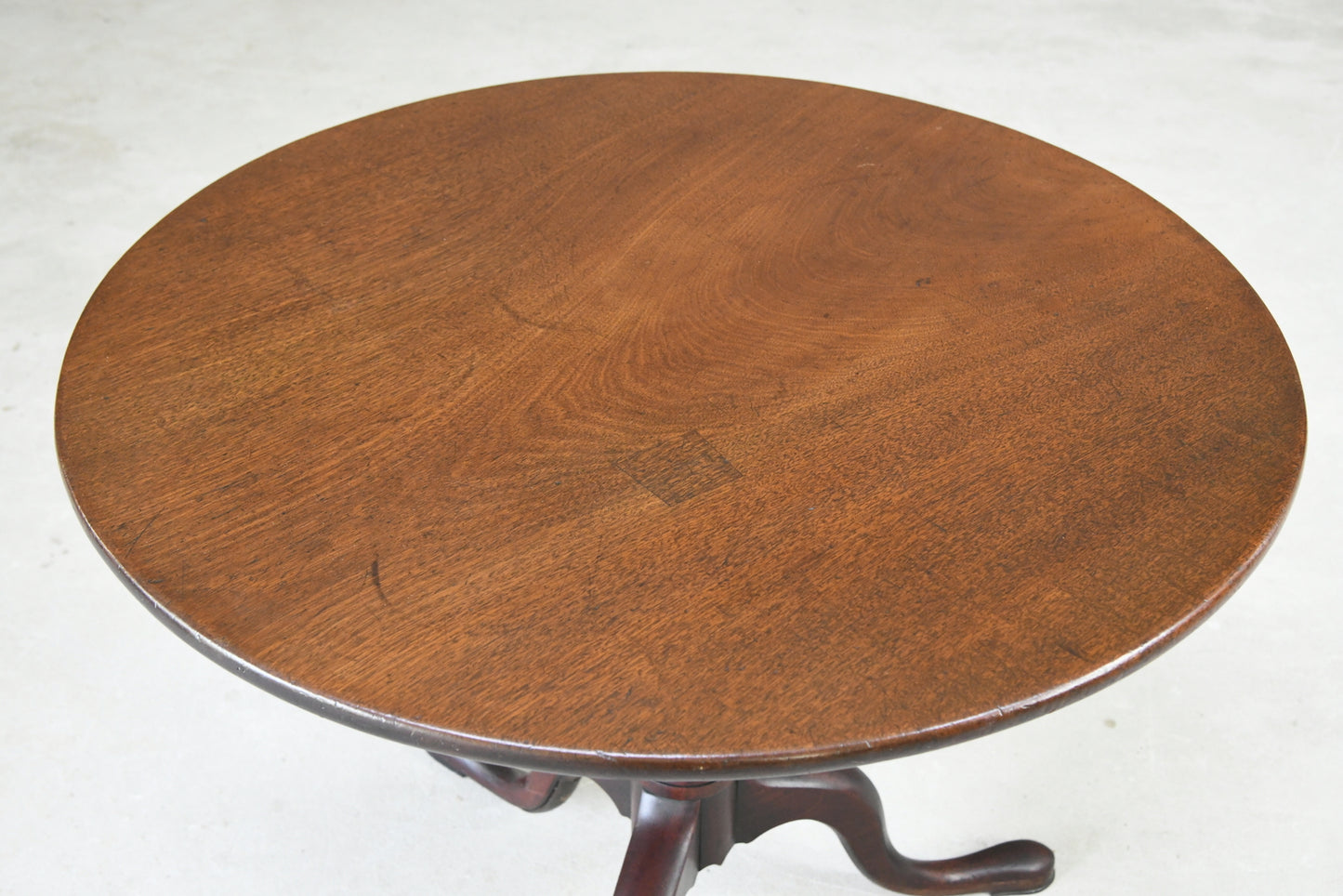 Antique Georgian Mahogany Tilt Top Table